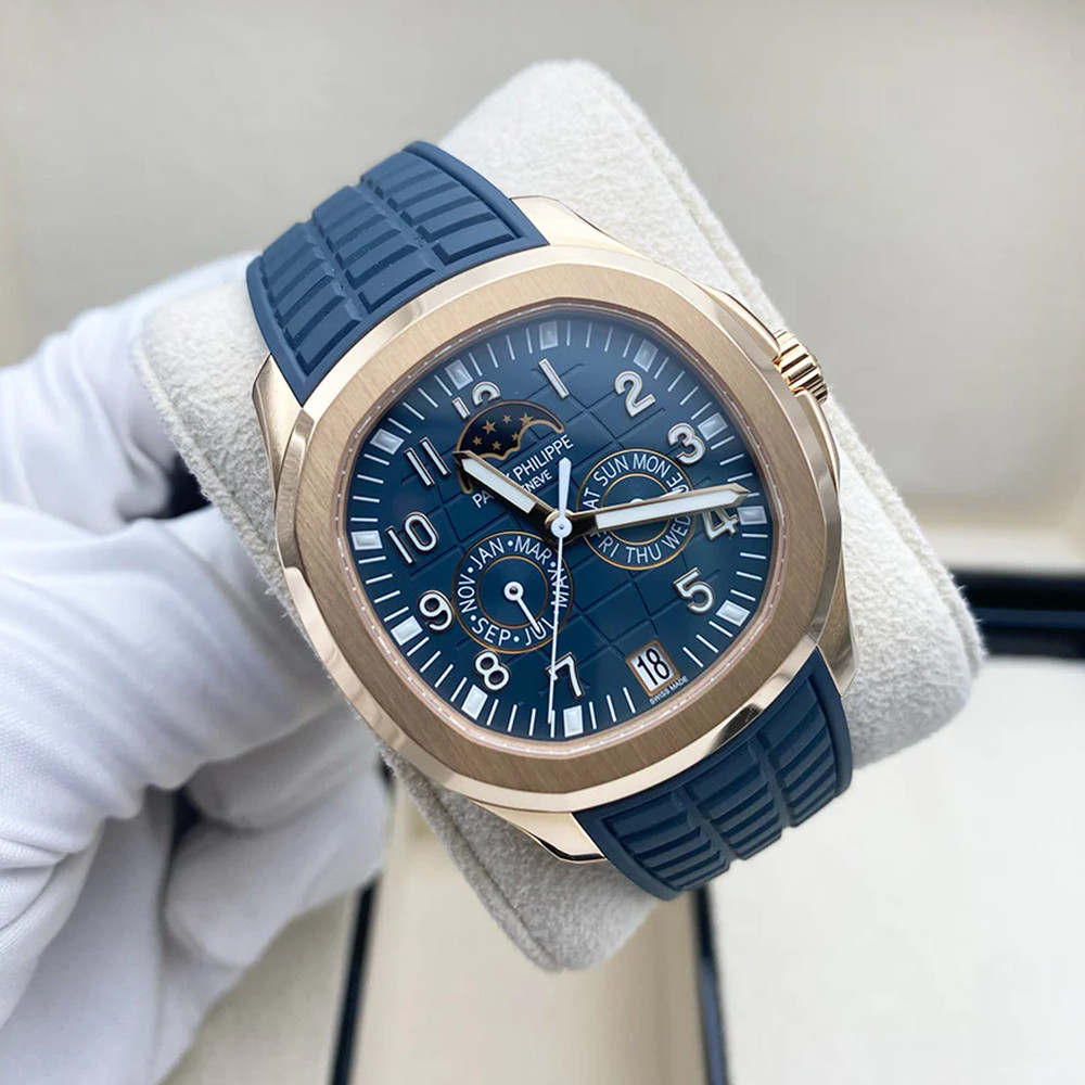 Patek Philippe Aquanaut 5261R-001 Blue Gray 40mm - WatchesReplica.is