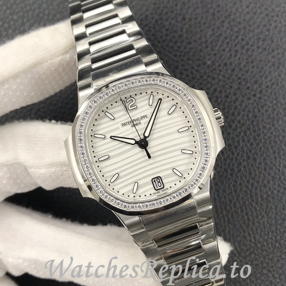 Patek Philippe Replica Nautilus 7118 Stainless steel strap 34MM - WatchesReplica.is