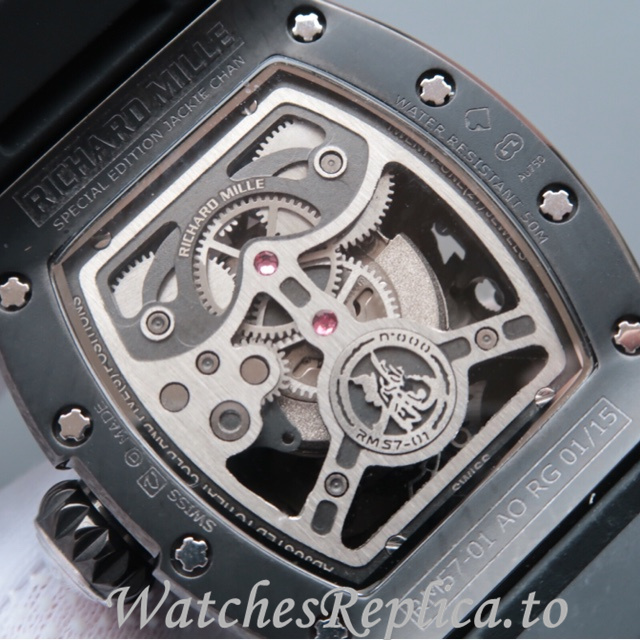 Richard Mille Replica RM57-01 Rubber strap 50MM - WatchesReplica.is