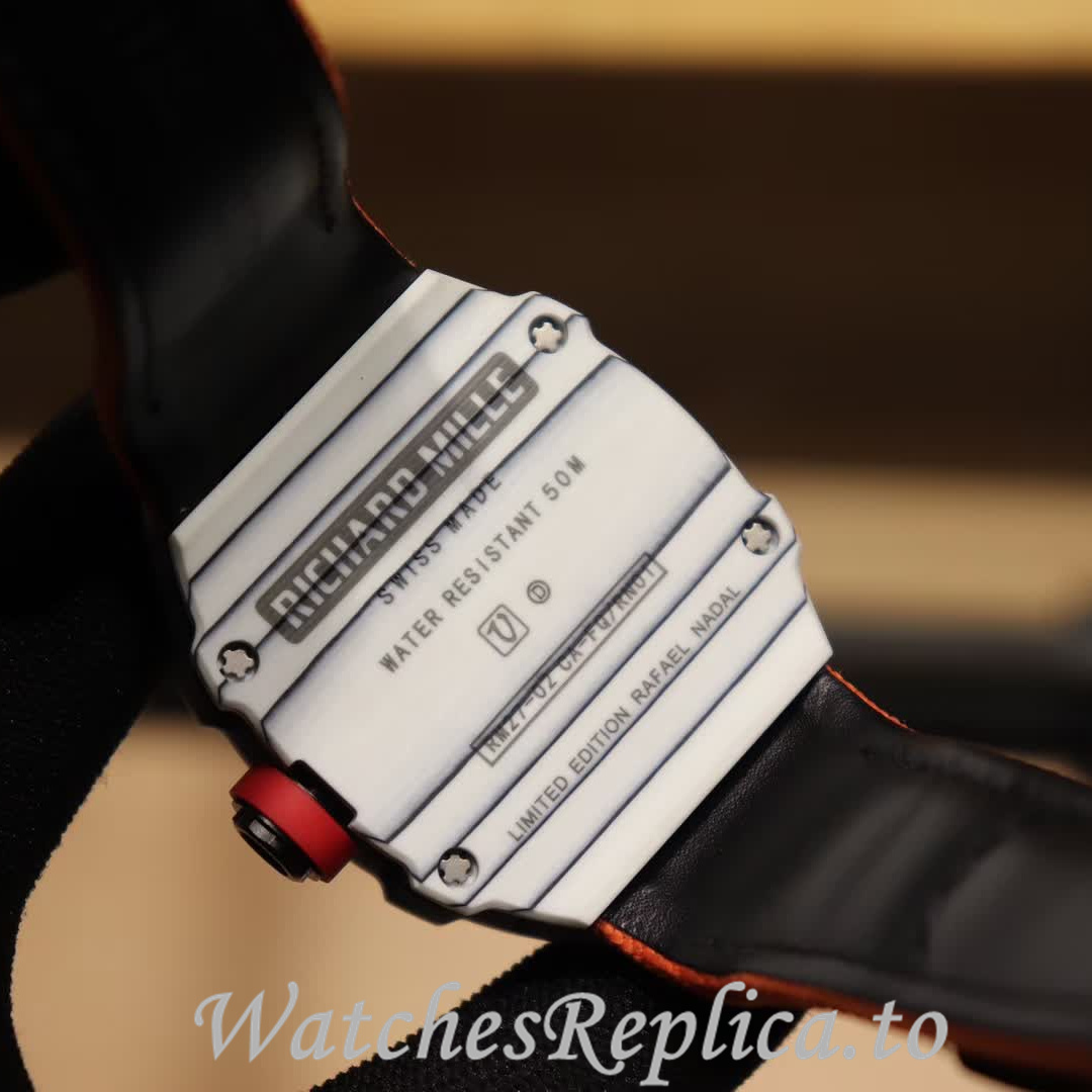 Richard Mille Replica RM27-02 Canvas strap 49MM - WatchesReplica.is