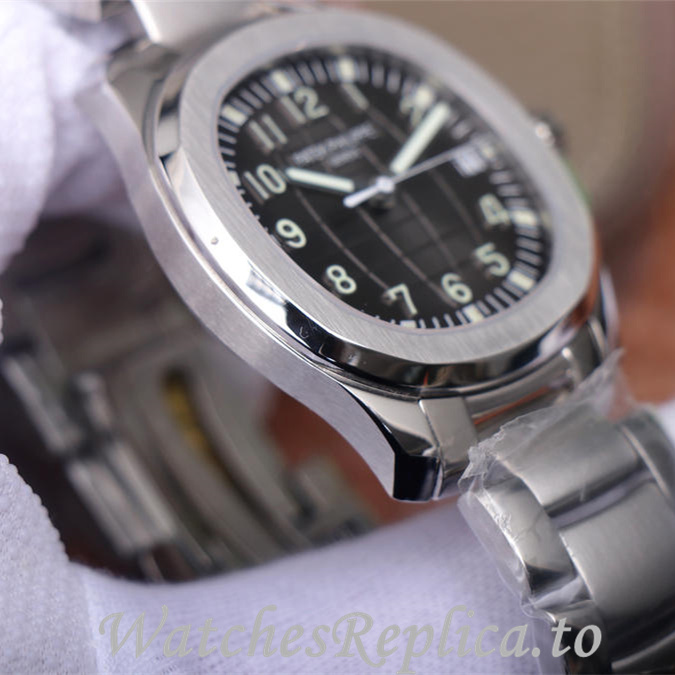 Patek Philippe Replica Aquanaut 5165 Stainless steel strap 40MM - WatchesReplica.is