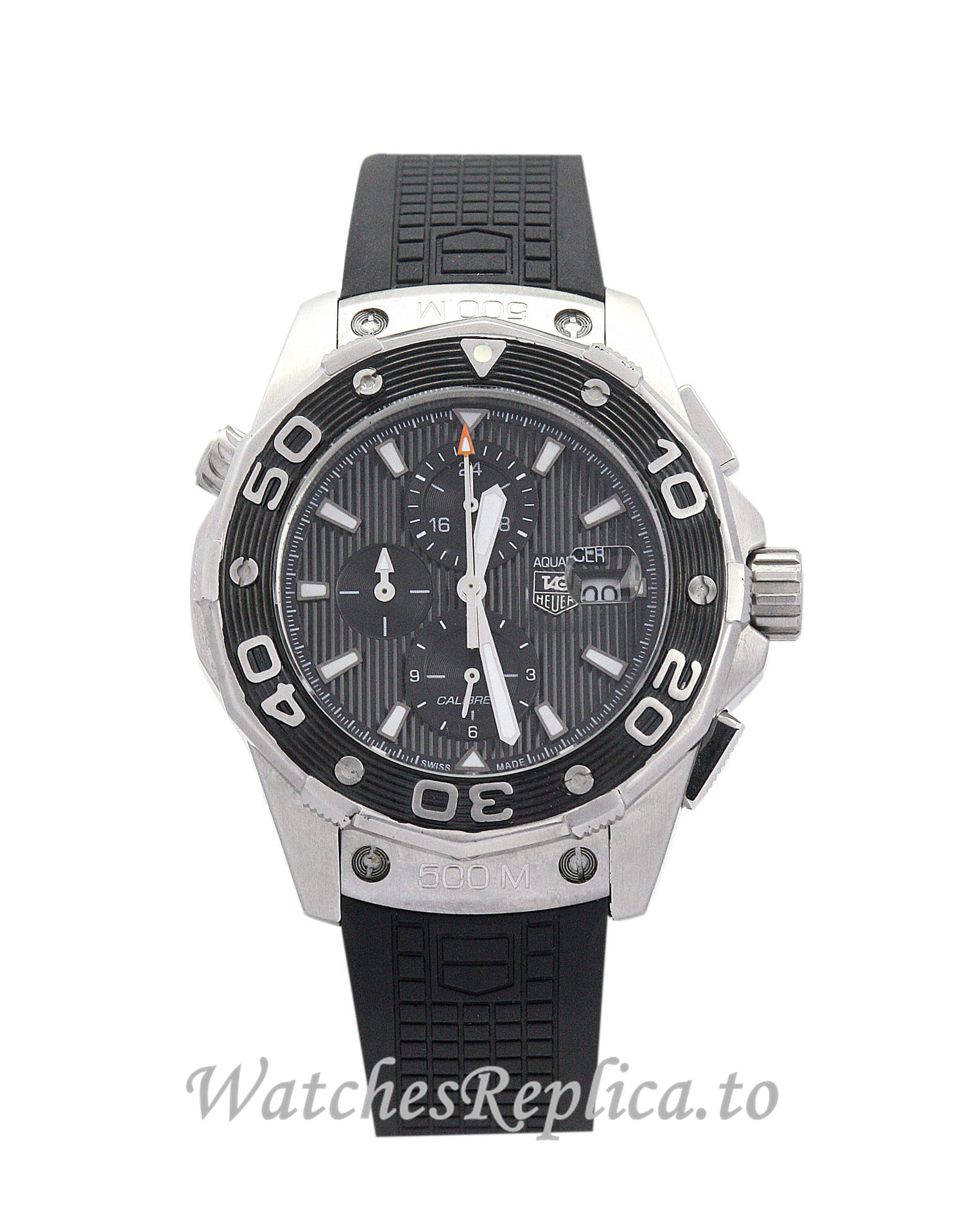 Tag Heuer Aquaracer Black Dial CAJ2110.FT6023 43 MM - WatchesReplica.is