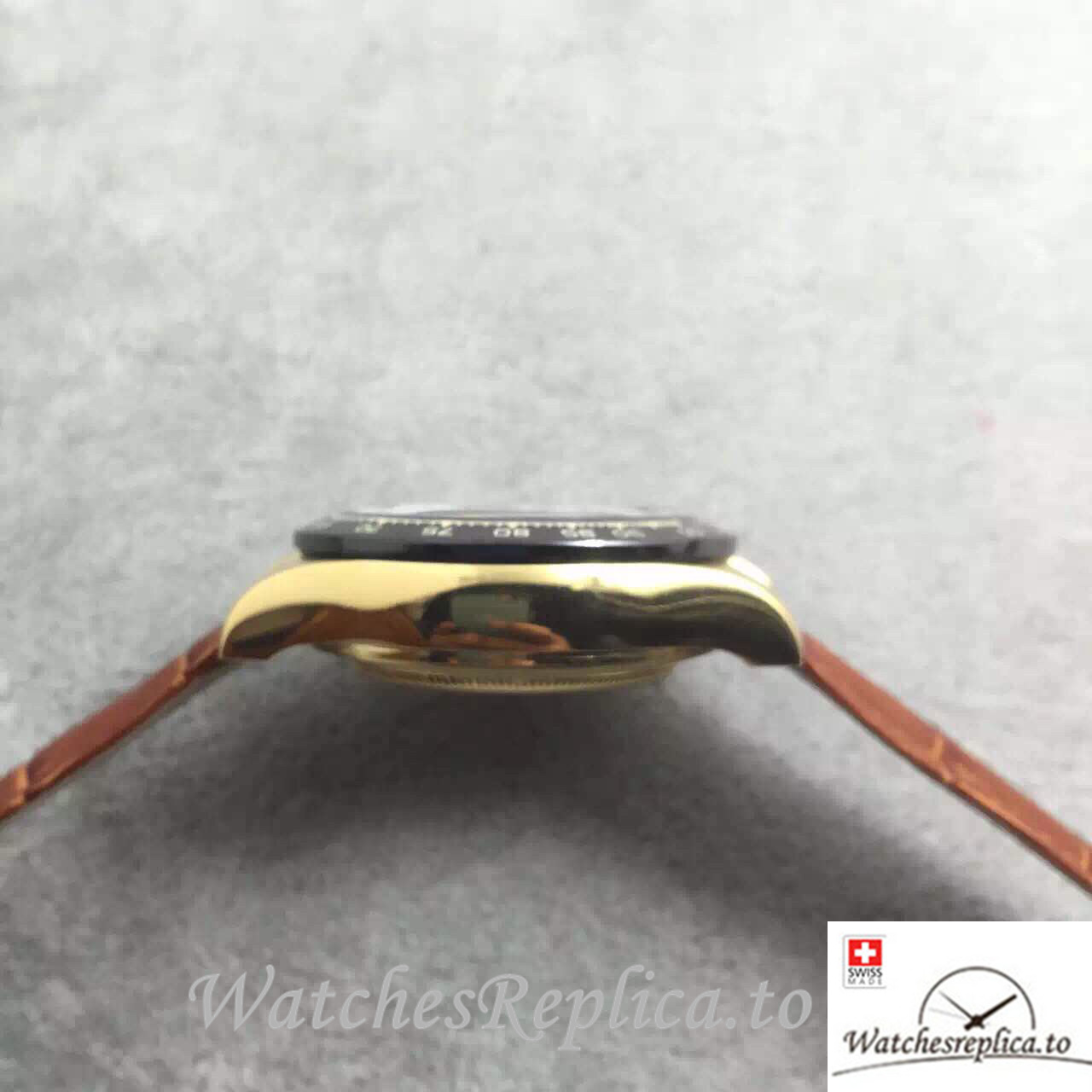 Swiss Rolex Daytona Replica 116518 Leather strap 40MM - WatchesReplica.is