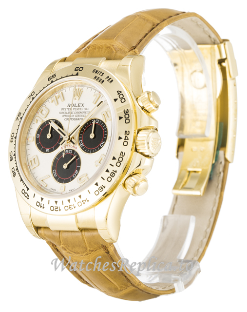 Rolex Daytona White Dial 116518 - WatchesReplica.is