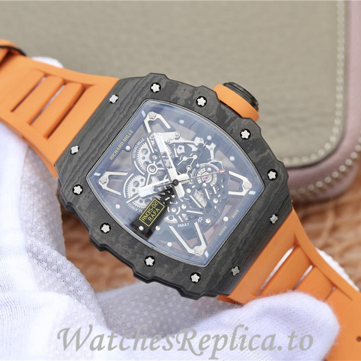 Richard Mille Replica RM035-02 Rubber strap 50MM - WatchesReplica.is