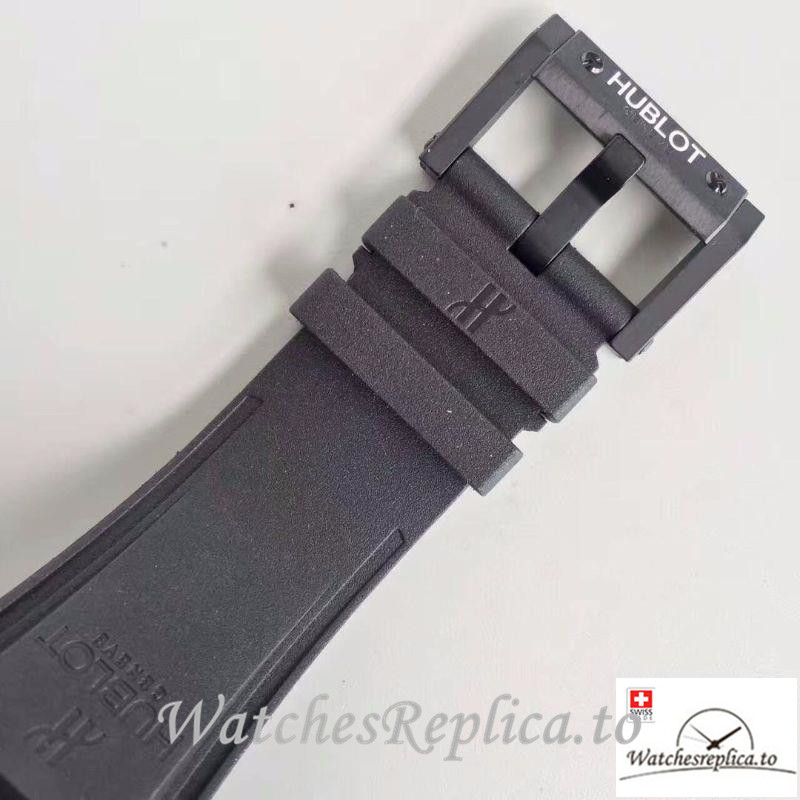 Swiss Hublot King Power Musee Oceanographic Replica 731.QX.1190.GR Black Strap 48MM - WatchesReplica.is