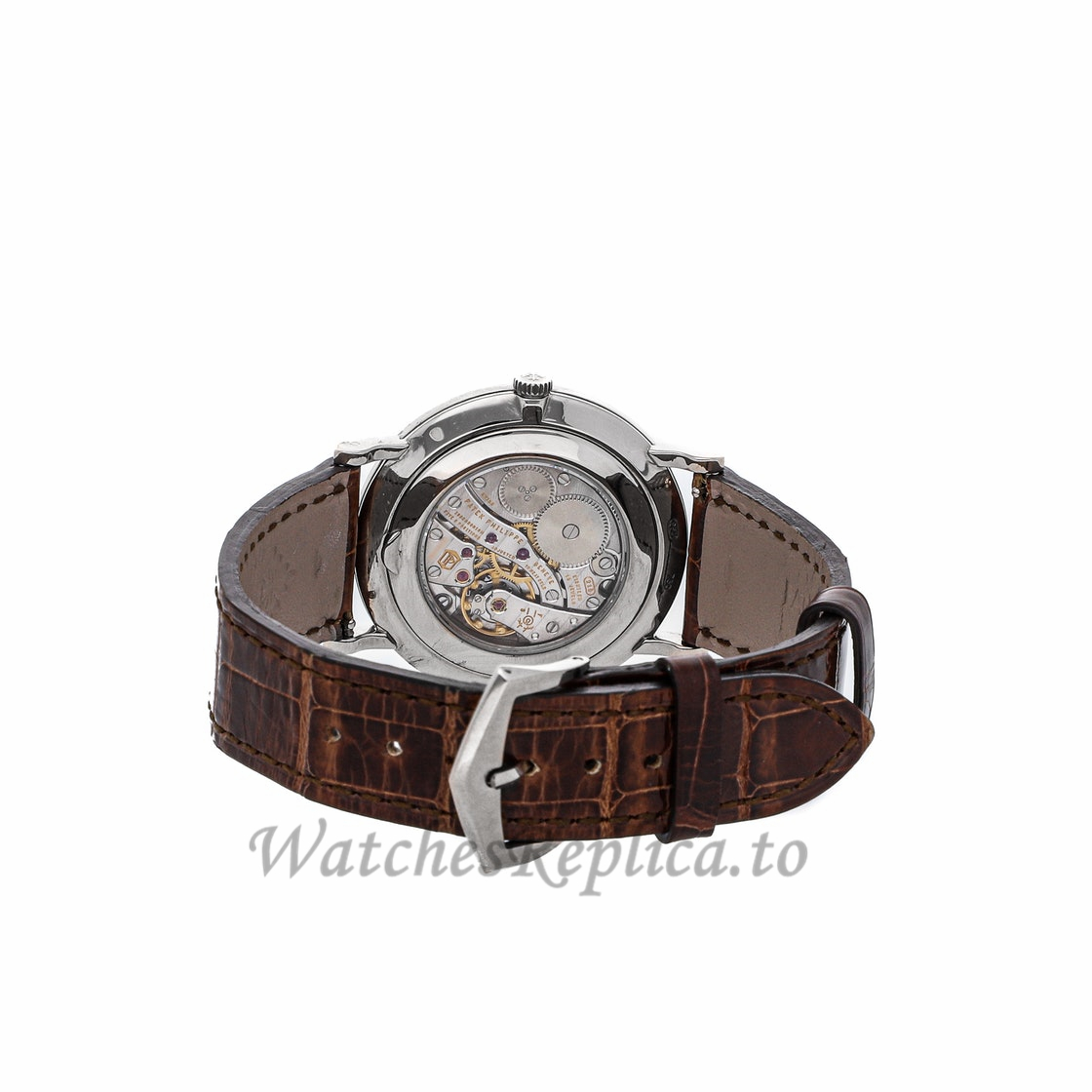 Patek Philippe Replica Calatrava Mens 36mm 5119G-001 - WatchesReplica.is