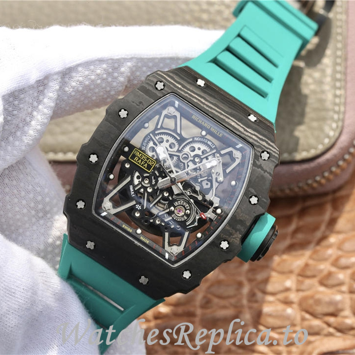 Richard Mille Replica RM035-02 Rubber strap 50MM - WatchesReplica.is
