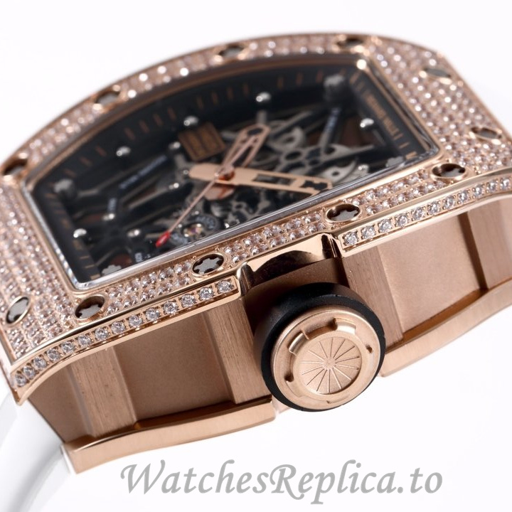 Richard Mille Replica RM035 Rubber strap 50MM - WatchesReplica.is