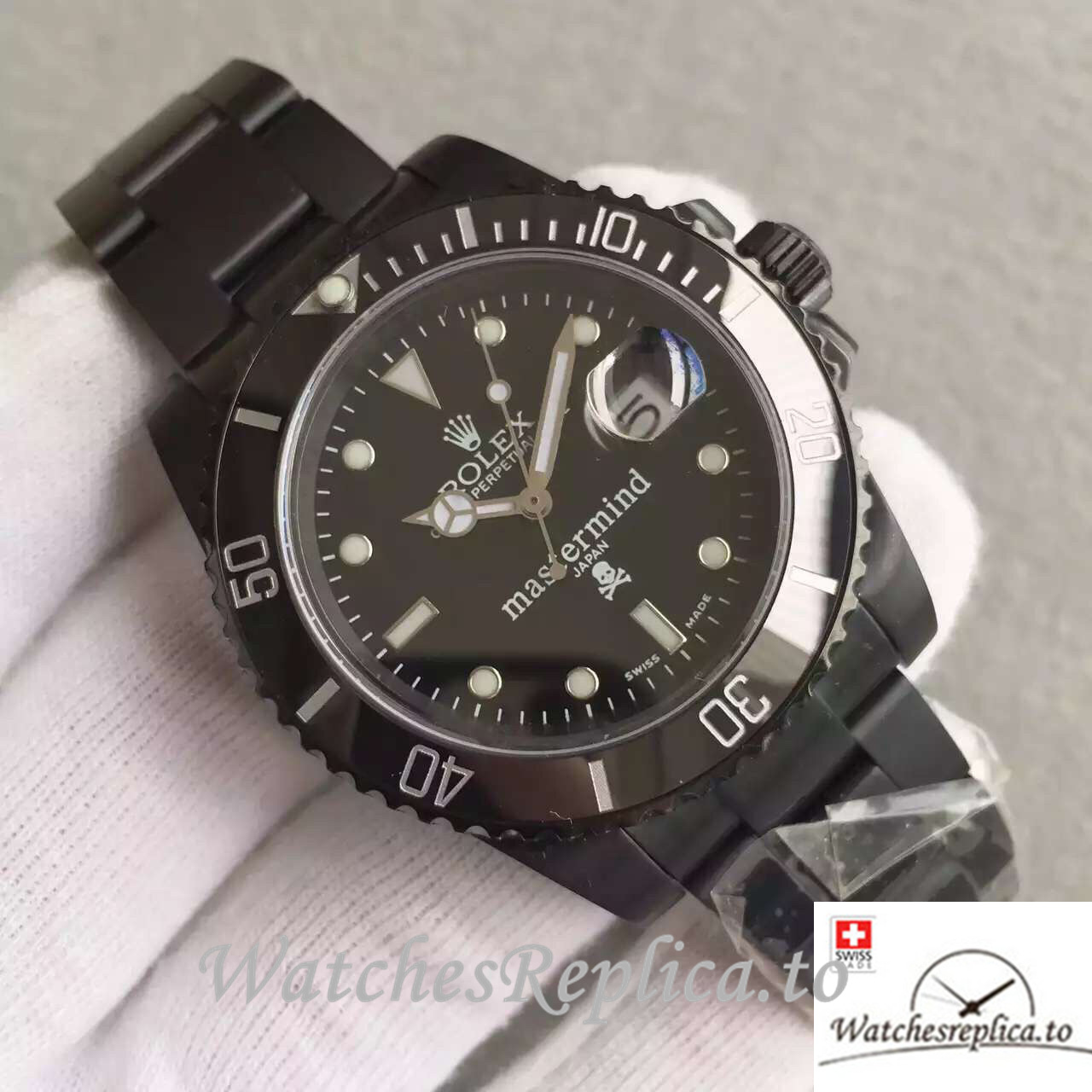 Swiss Rolex Submariner Replica W0091N2580 Stainless steel strap 40MM - WatchesReplica.is