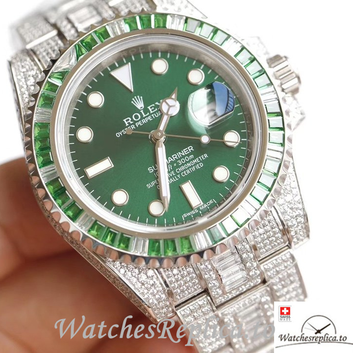 Swiss Rolex Submariner Replica 116610 Stainless steel strap 40MM - WatchesReplica.is