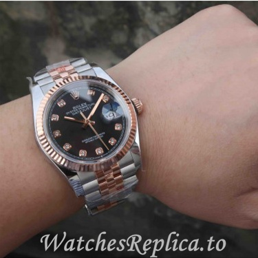 Swiss Rolex Datejust Replica 126231 Stainless steel strap 36MM - WatchesReplica.is