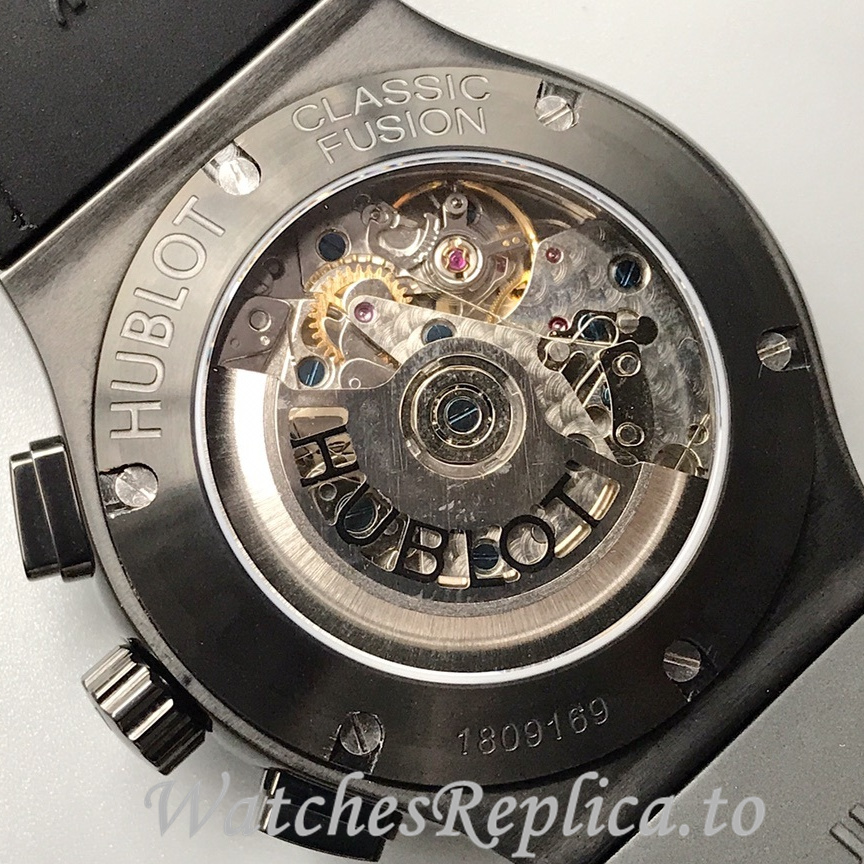 Hublot Replica Classic Fusion Leather strap 45MM - WatchesReplica.is