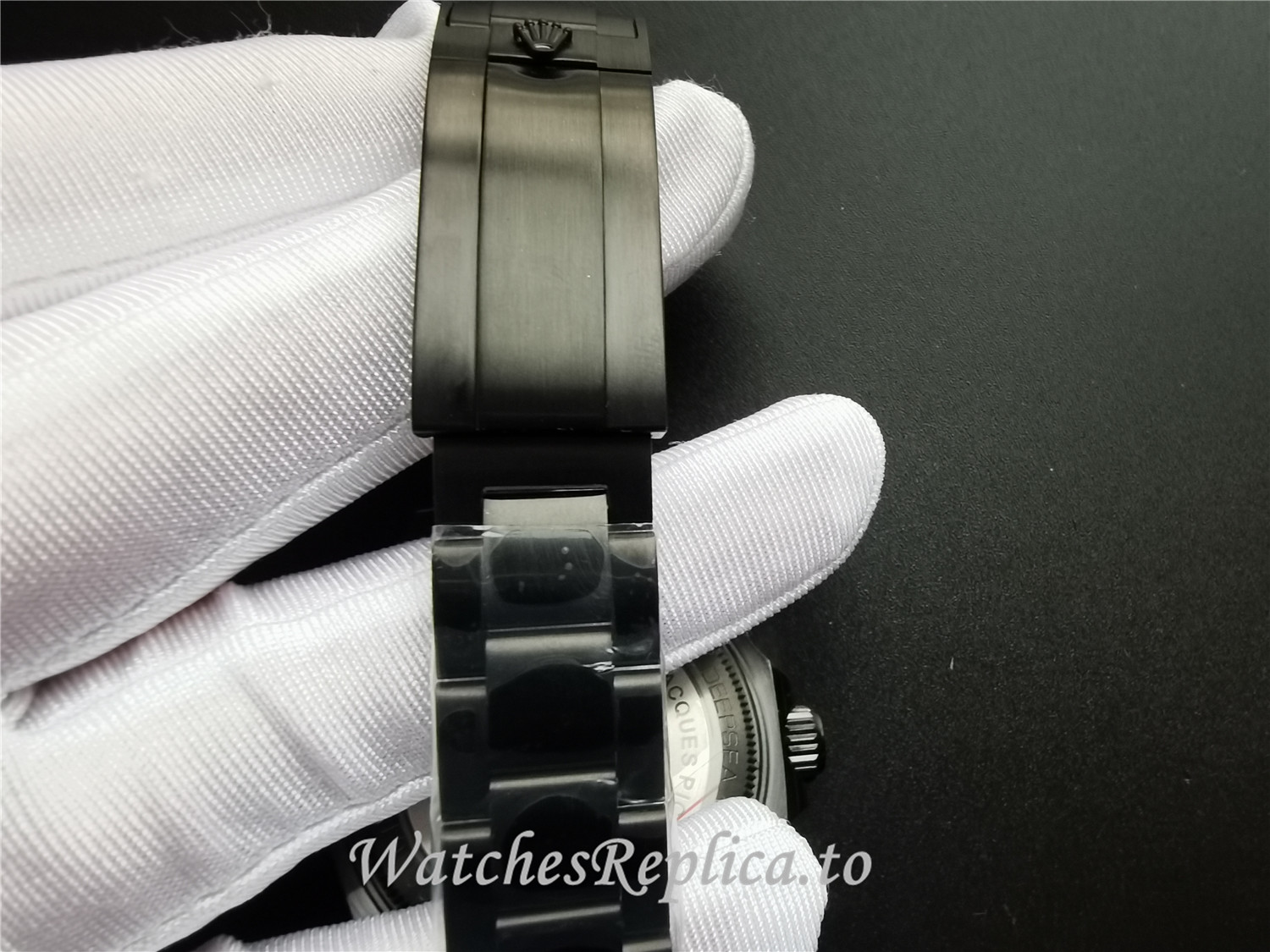 Swiss Rolex Sea Dweller Replica 116660 005 Black Ceramic Bezel 44MM - WatchesReplica.is