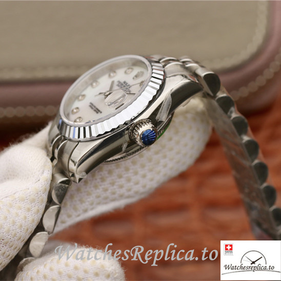 Swiss Rolex Datejust 279174-0009 Stainless steel strap 28MM - WatchesReplica.is