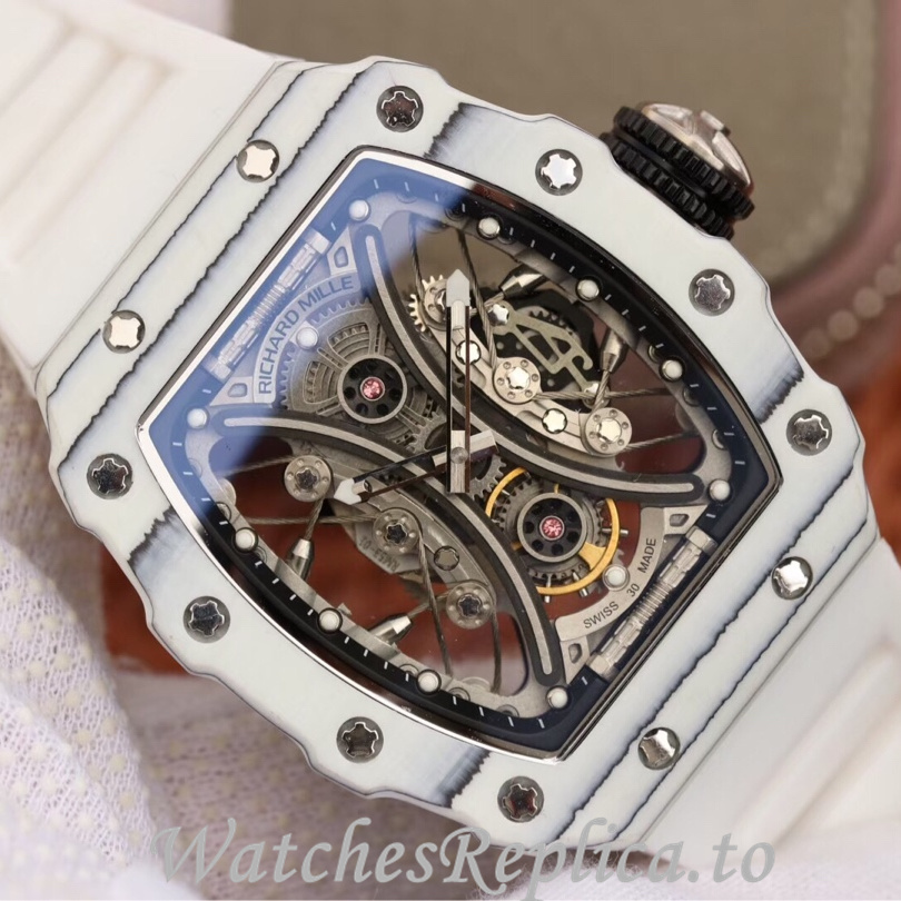 Richard Mille Replica RM53-01 Rubber strap 50MM - WatchesReplica.is