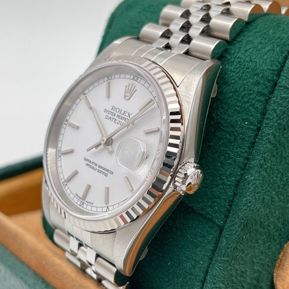 Rolex Datejust Ivory Dial 16234 - WatchesReplica.is