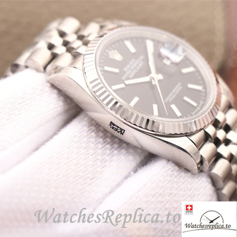 Swiss Rolex Datejust Replica 126233 Stainless steel strap 36MM - WatchesReplica.is