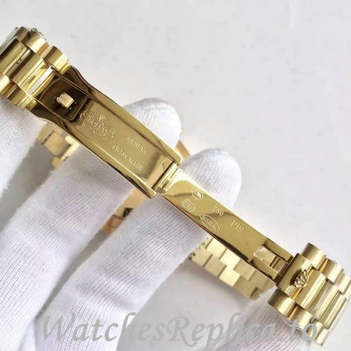 Swiss Rolex Day Date Replica 228348 Yellow Gold strap 40MM - WatchesReplica.is