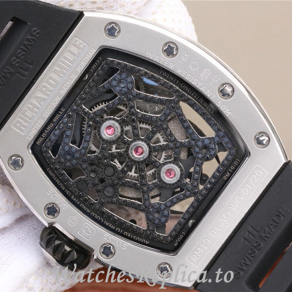 Richard Mille Replica RM19-01 Rubber strap 50MM - WatchesReplica.is