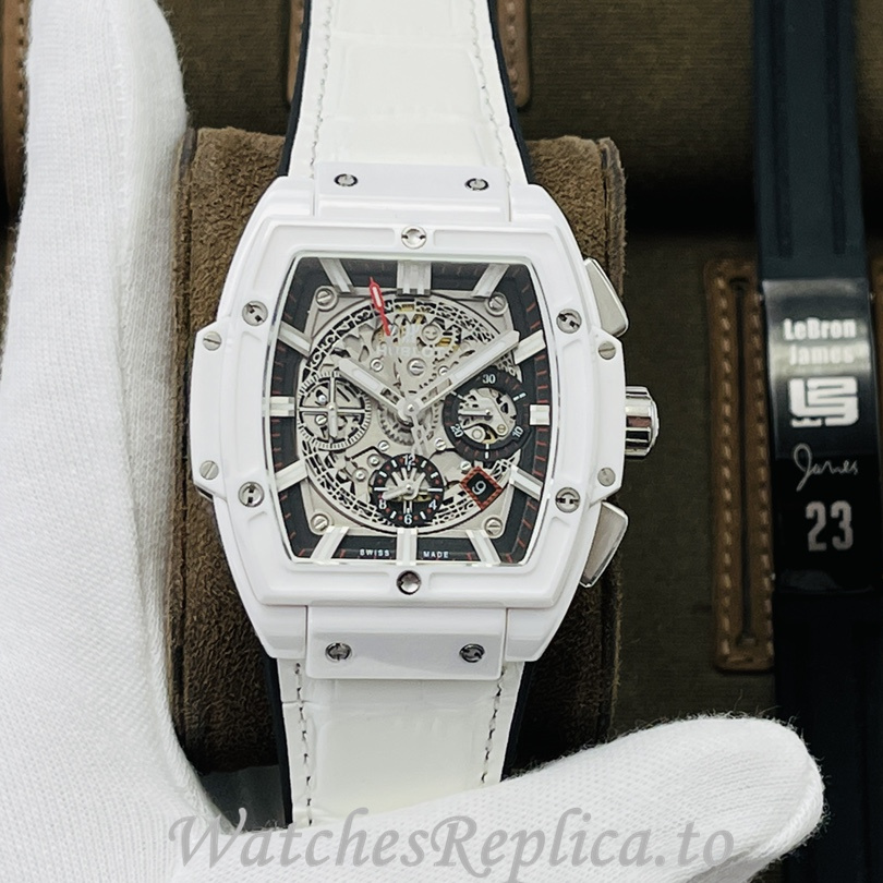 Hublot Replica SPIRIT OF BIG BANG Leather strap 42MM - WatchesReplica.is