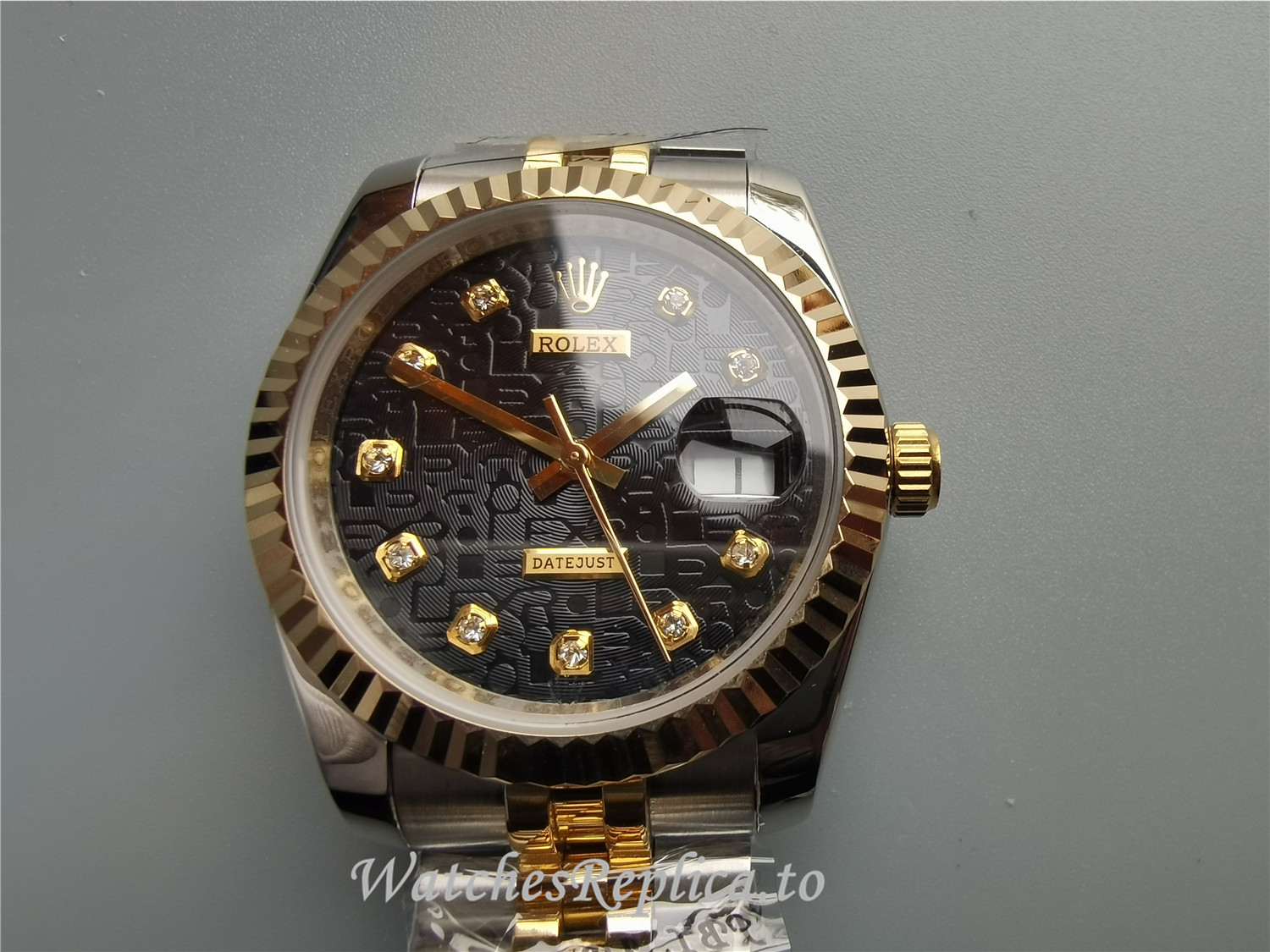 Rolex DateJust Replica 116233 Brown Dial - WatchesReplica.is