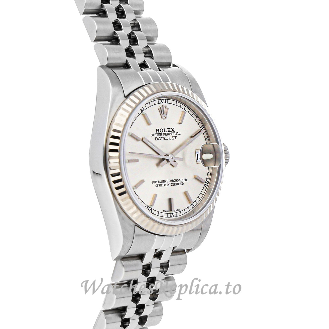 Replica Rolex Datejust 78274 31MM Silver Dial Ladies Watch - WatchesReplica.is