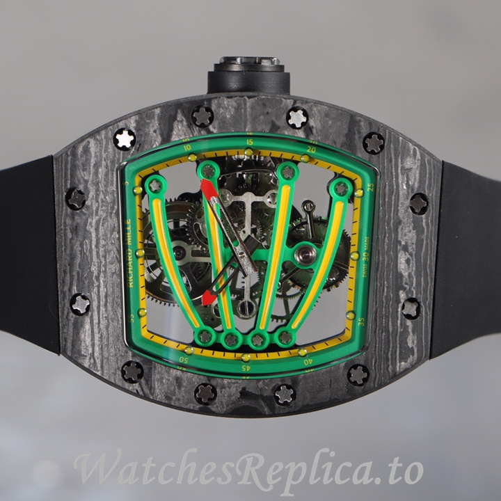 Richard Mille Replica RM59-01 Rubber strap 51MM - WatchesReplica.is