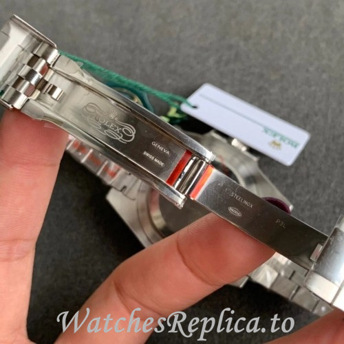 Swiss Rolex GMT Master Replica 116710 Stainless steel strap 40MM - WatchesReplica.is