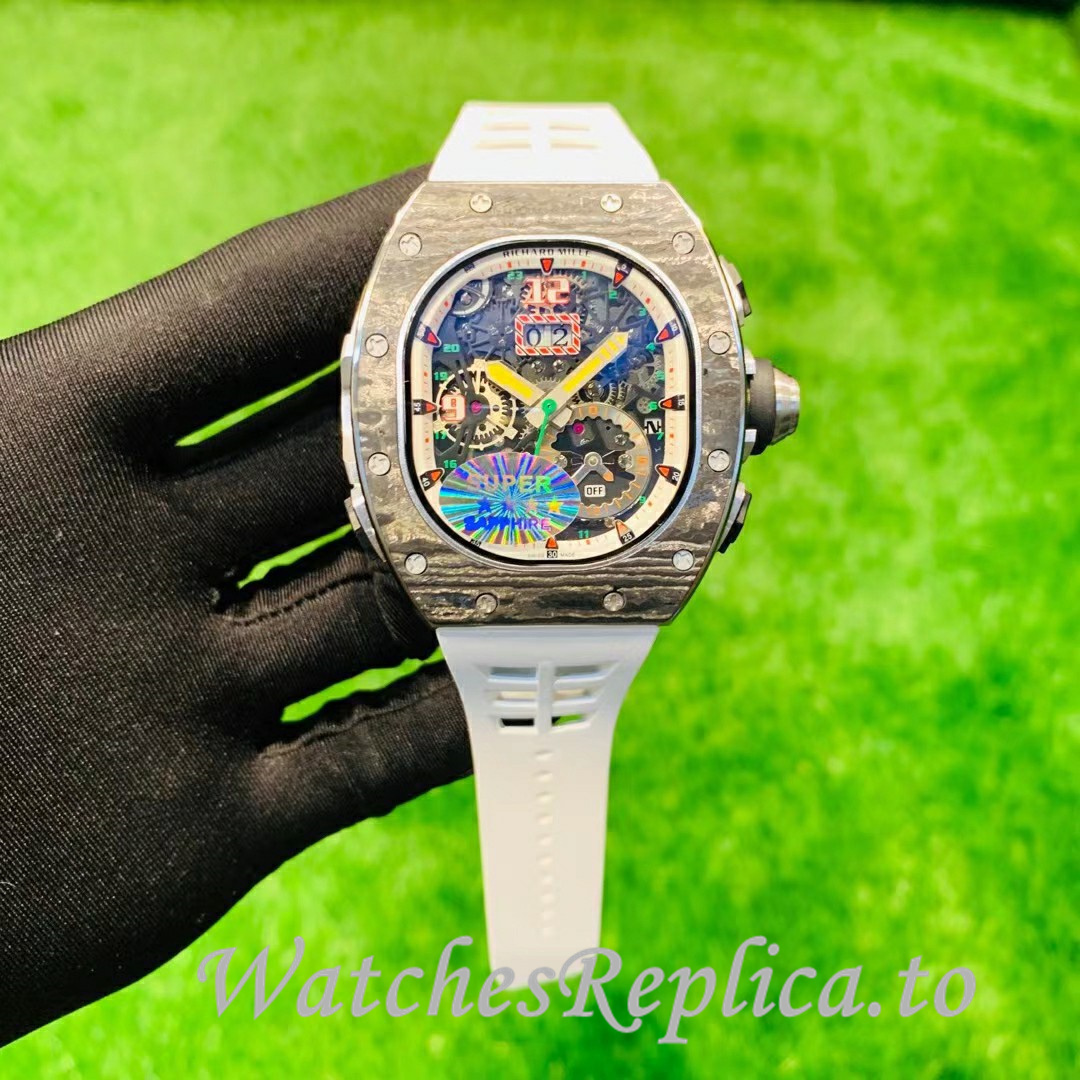 Richard Mille Replica RM62-01 Rubber strap 50MM - WatchesReplica.is