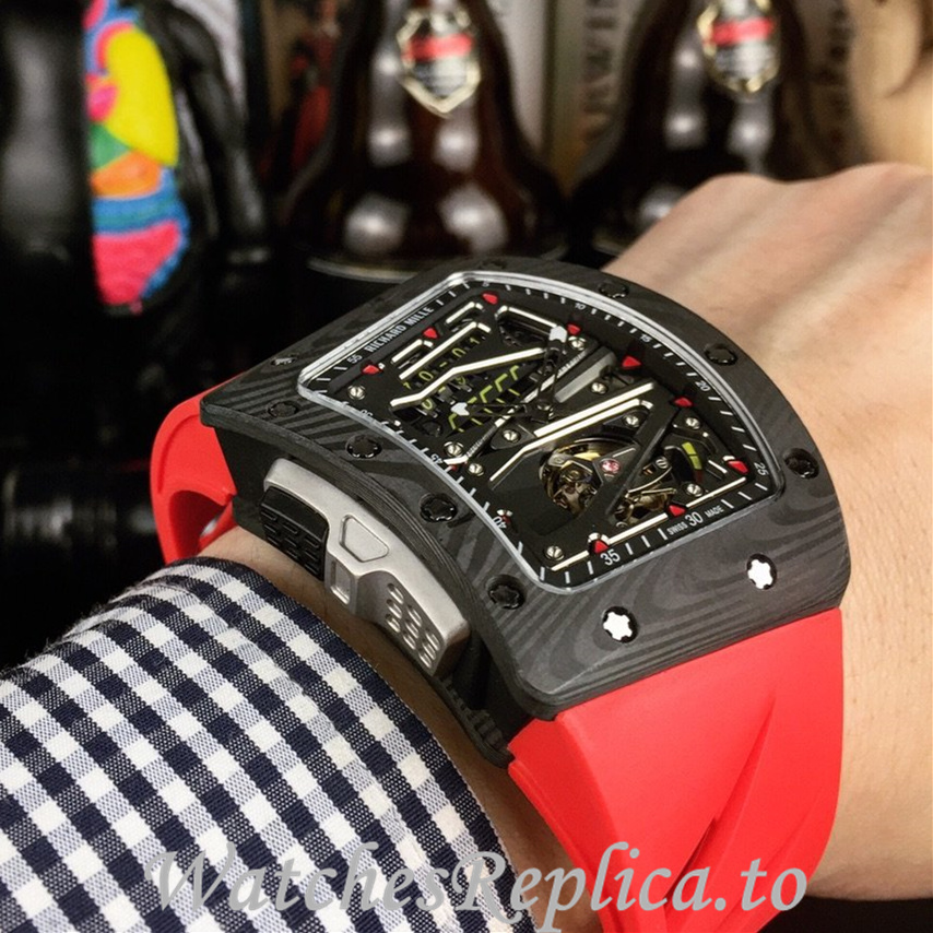 Richard Mille Replica RM70-01 Rubber strap 50MM - WatchesReplica.is