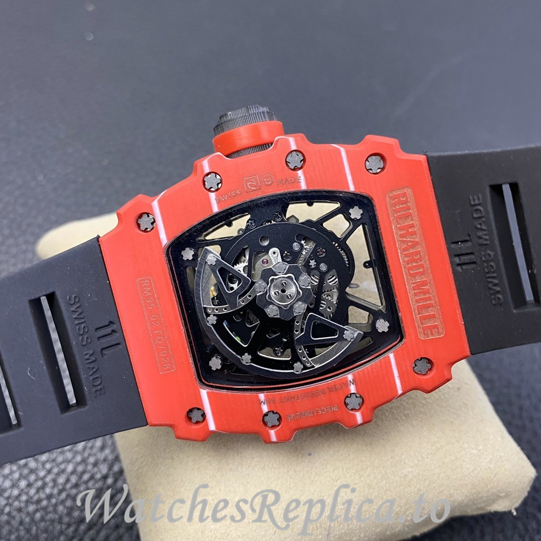 Richard Mille Replica RM035-02 Rubber strap 50MM - WatchesReplica.is