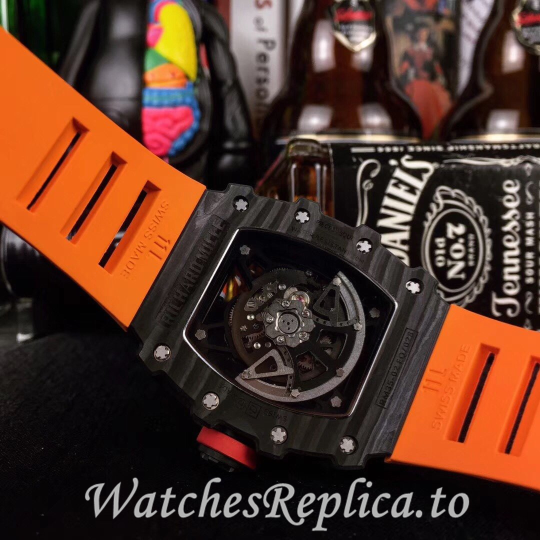 Richard Mille Replica RM35-02 Rubber strap 50MM - WatchesReplica.is