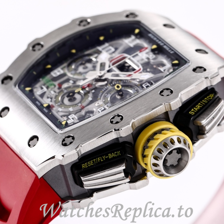 Richard Mille Replica RM11-03 Rubber strap 50MM - WatchesReplica.is