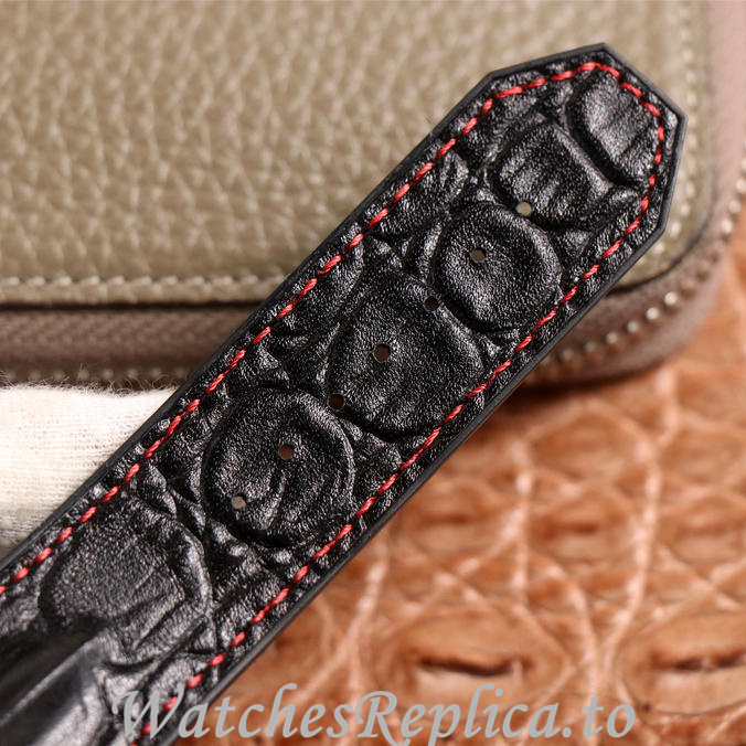 Hublot Replica King Power F1 Leather strap 48MM - WatchesReplica.is