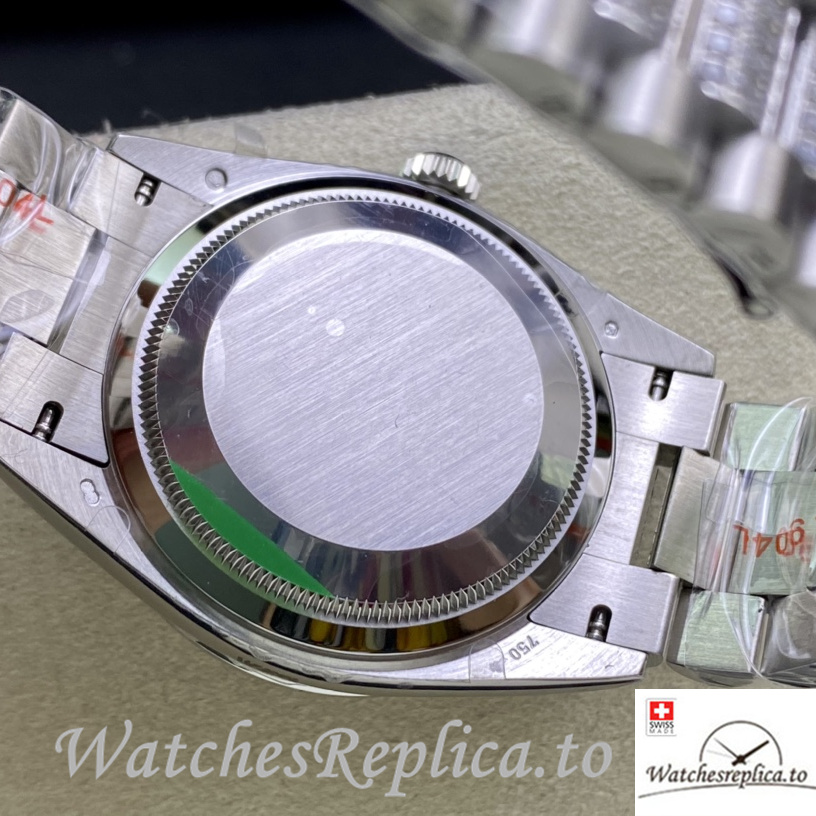 Swiss Rolex Datejust 128348 Replica Stainless steel strap 36MM - WatchesReplica.is