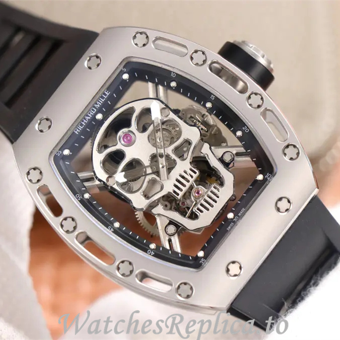 Richard Mille Replica RM52-01 Rubber strap 50MM - WatchesReplica.is