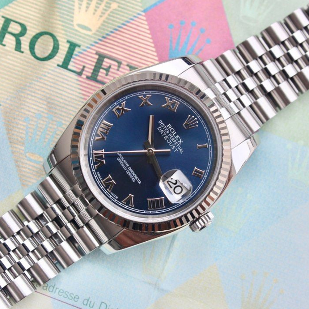 Rolex Datejust Blue Dial 116234 - WatchesReplica.is