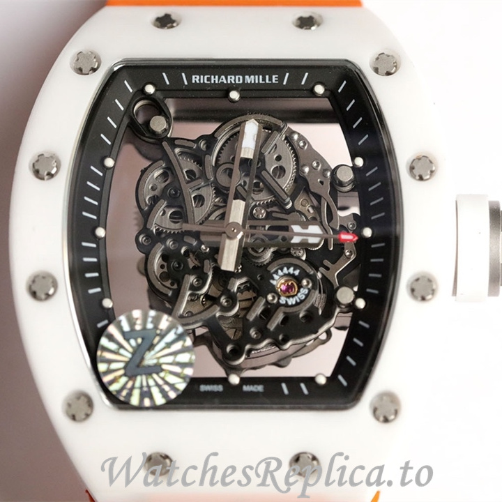 Richard Mille Replica RM055 Rubber strap 50MM - WatchesReplica.is