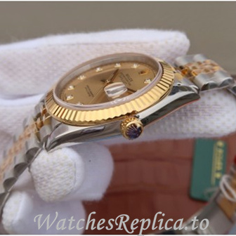 Swiss Rolex Datejust Replica 126233 Stainless steel strap 40MM - WatchesReplica.is
