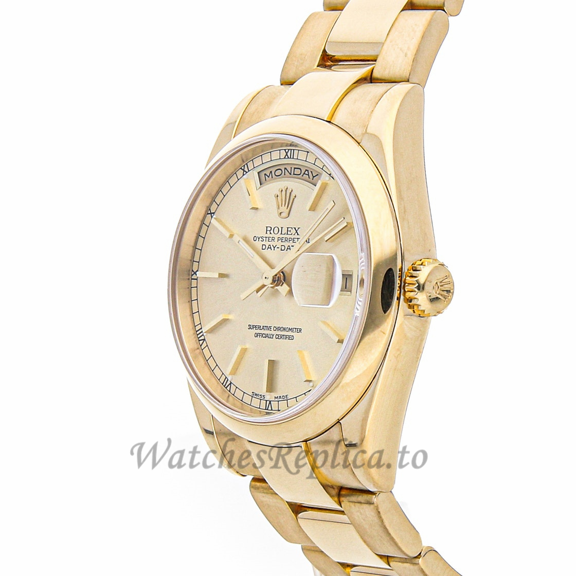 Rolex Replica Day-Date 36mm 118208 - WatchesReplica.is
