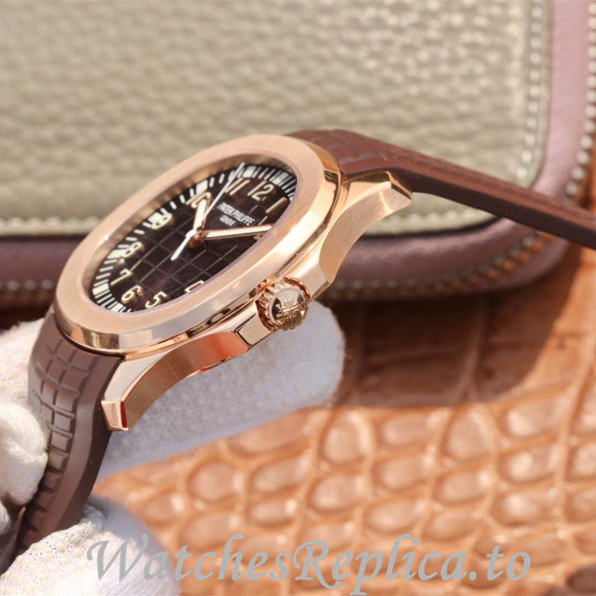Patek Philippe Replica Aquanaut Rubber strap 40MM - WatchesReplica.is