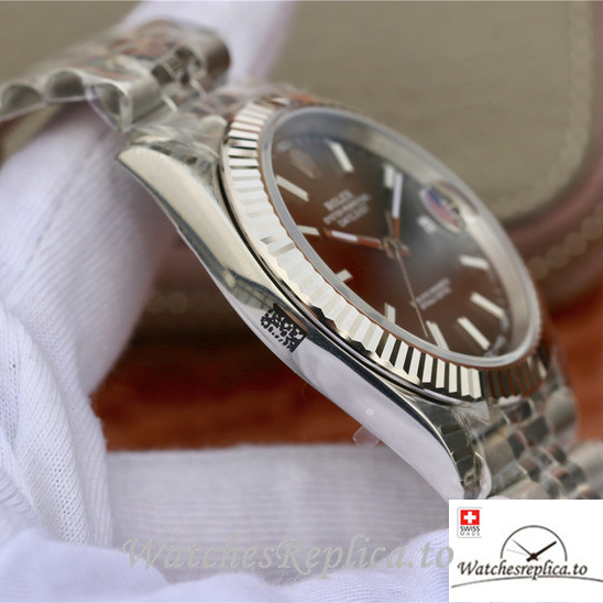 Swiss Rolex Datejust Replica 116234 Stainless steel strap 36MM - WatchesReplica.is