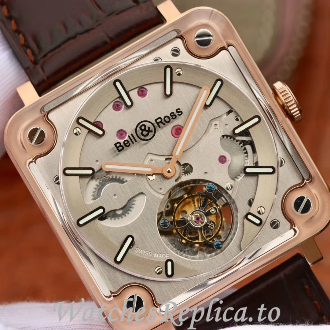 Bell Ross Replica BR-X2 Leather strap 42.5MM - WatchesReplica.is