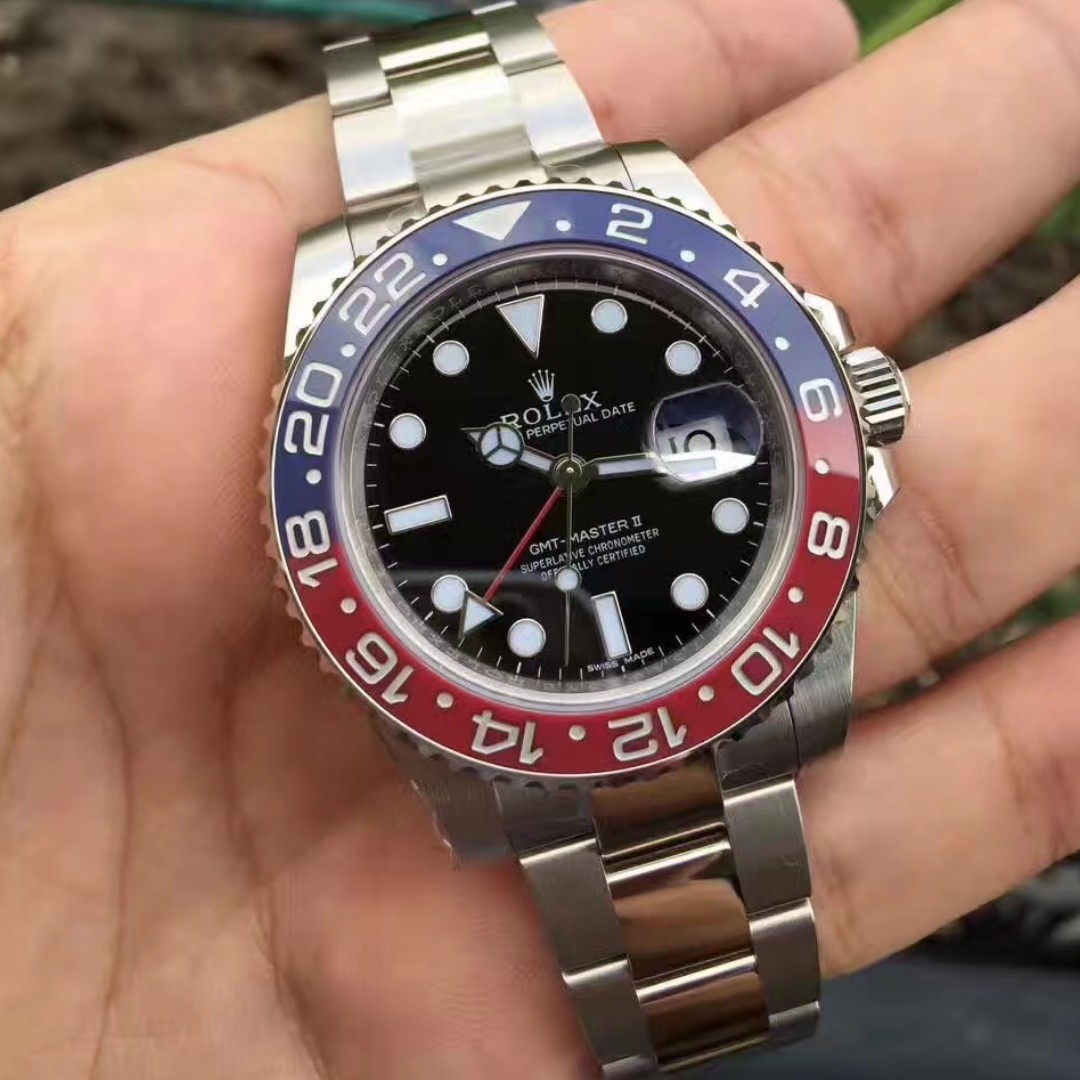 Rolex GMT Master II Black Dial 116719 BLRO 41 MM - WatchesReplica.is