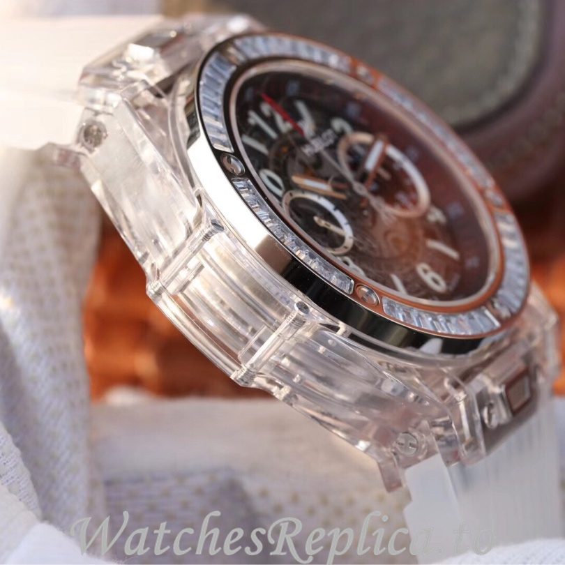 Hublot Replica 411.JX.4802.RT Rubber strap 45MM - WatchesReplica.is