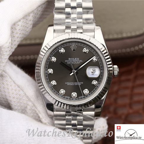 Swiss Rolex Datejust 126334 Stainless steel strap 41MM - WatchesReplica.is