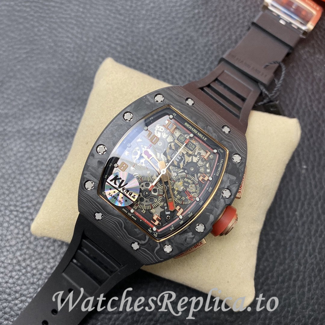 Richard Mille Replica RM11-03 Rubber strap 50MM - WatchesReplica.is