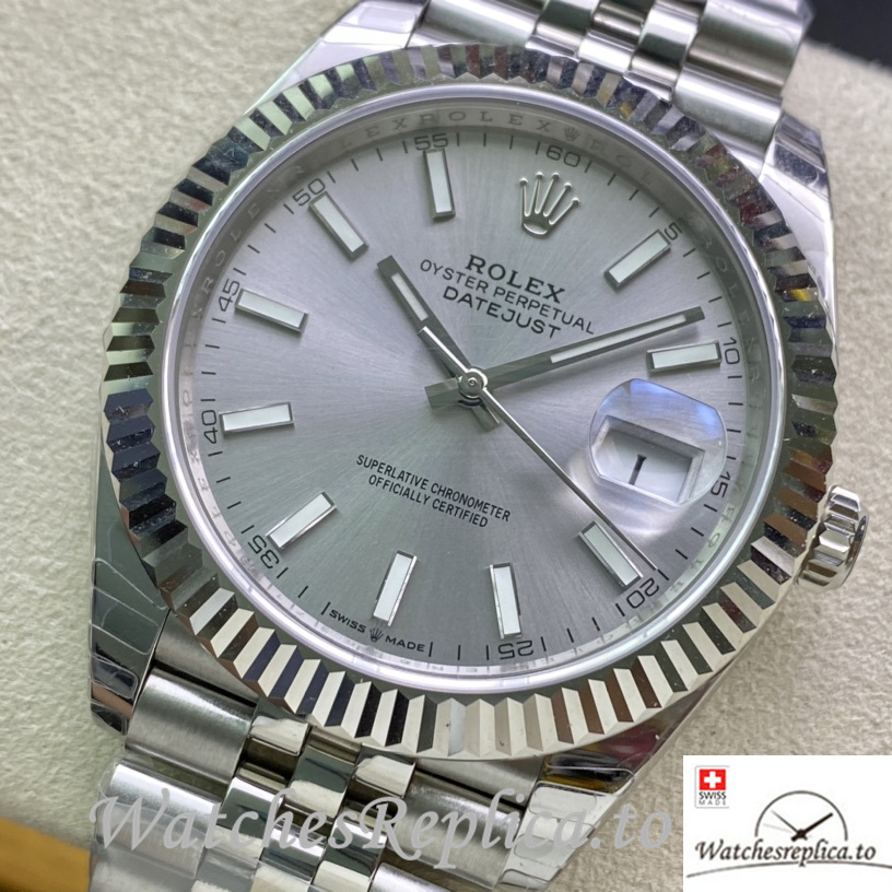 Swiss Rolex Datejust Replica 126331 Stainless steel strap 41MM - WatchesReplica.is