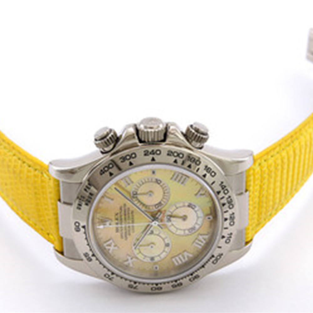Rolex Daytona Mother of Pearl Black Dial 116519 - WatchesReplica.is